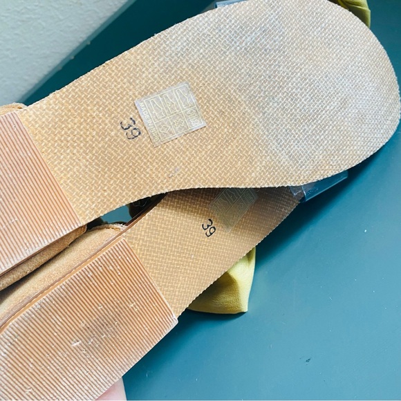 Free People Barcelona Yellow Tie Wrap Sandals - Picture 11 of 11